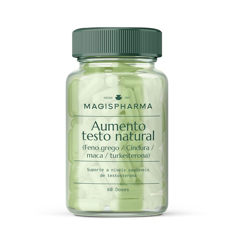 Aumento Testo Natural 60 Doses
