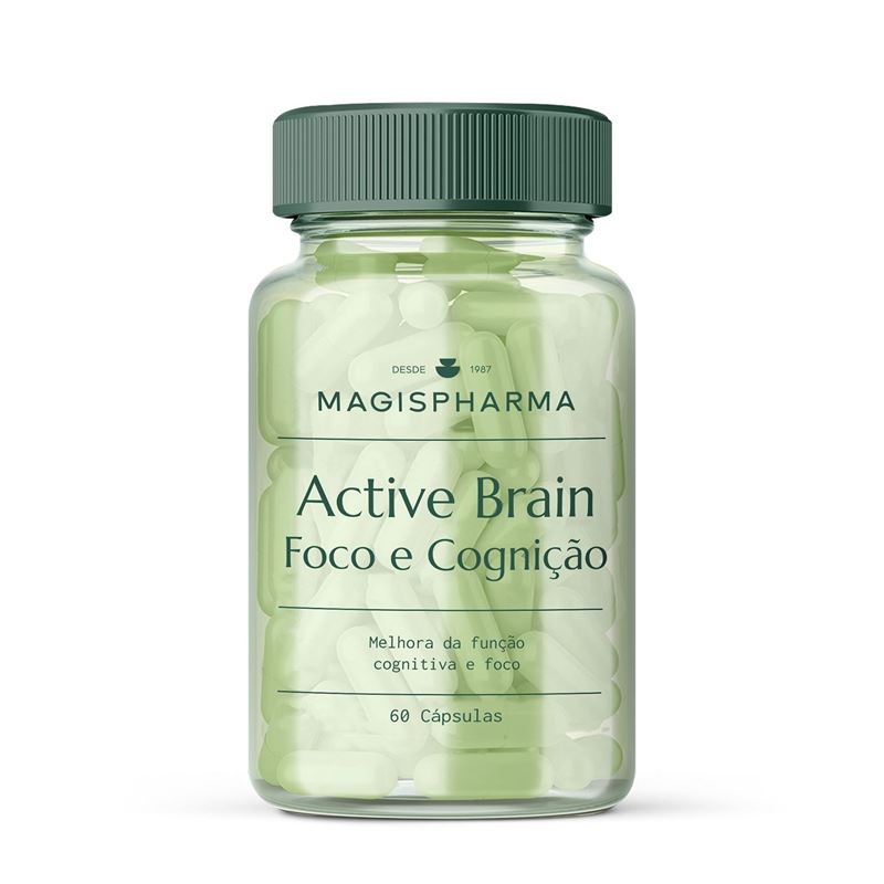 Active Brain - Foco e Cognição 60 Doses