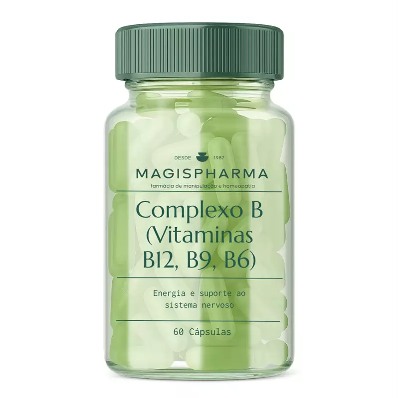 Complexo B (Vitaminas B12, B9, B6)