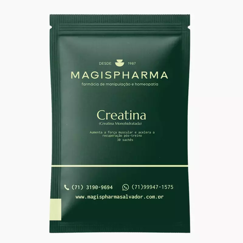 Creatina em sachê