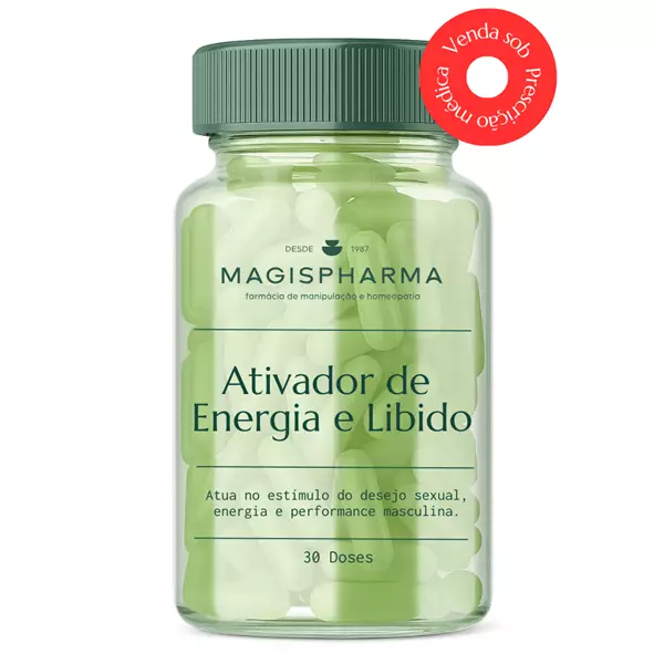  Ativador de Energia e Libido MagisPharma (Venda sob Prescrição)