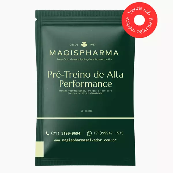 Pré-Treino de Alta Performance MagisPharma (Venda sob Prescrição)