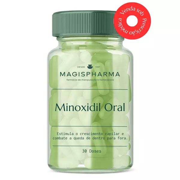 Minoxidil Oral (Venda sob Prescrição)
