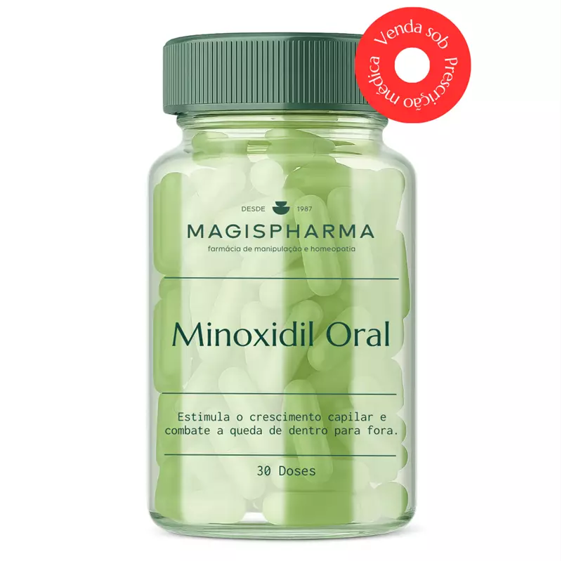 Minoxidil Oral (Venda sob Prescrição)