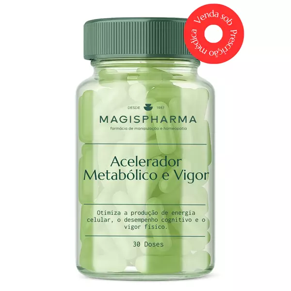 Acelerador Metabólico e Vigor MagisPharma (Venda sob Prescrição)