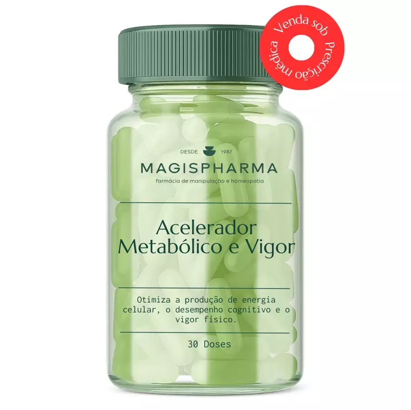 Acelerador Metabólico e Vigor MagisPharma (Venda sob Prescrição)