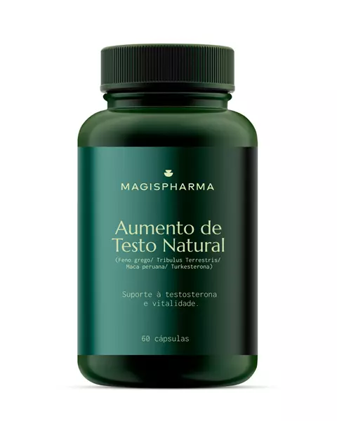 Aumento Testo Natural 60 Doses