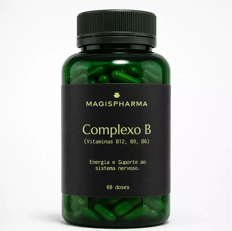 Complexo B (Vitaminas B12, B9, B6)